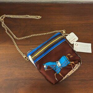 Vintageluxup bag made with a Vintage Hermes Scarf
